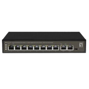LevelOne FGP-1031 tinklo komutatorius Ne-valdomas Gigabit Ethernet (10/100/1000) Maitinimas per Eternetą (PoE) Juoda - Image 2