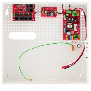 SWITCH POE 5-PORTOWY Z ZASILANIEM BUFOROWYM ATTE IPUPS-5-11-F - Image 2