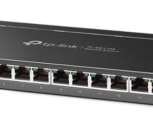 TP-Link TL-SG116E Ne-valdomas L2 Gigabit Ethernet (10/100/1000) Juoda - Image 3