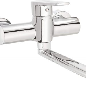 Wall-mounted washbasin mixer - Image 1
