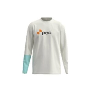 Koszulka POC L/S Tee biaĹ‚a - L