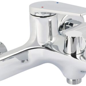 Wall-mounted bathtub faucet