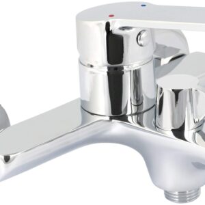 Wall-mounted bathtub faucet