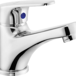 Basin mixer with lever for cold or mixed water