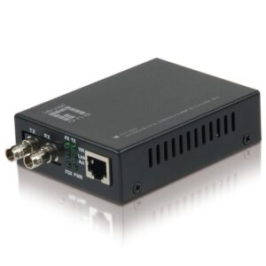 LevelOne FVT-2002 tinklo medijos keitiklis 100 Mbit/ai 1310 nm Juoda - Image 3
