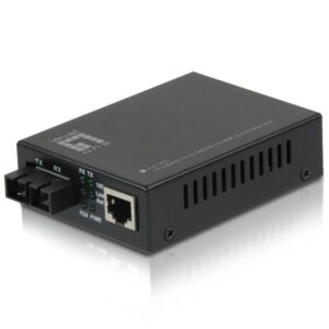 LevelOne FVT-2001 tinklo medijos keitiklis 100 Mbit/ai 1310 nm Keli režimai Juoda - Image 3