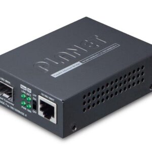 PLANET GT805A tinklo medijos keitiklis 1000 Mbit/ai Keli režimai Juoda - Image 3