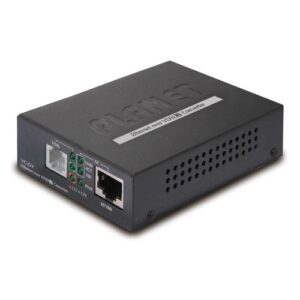 PLANET VC-231 tinklo medijos keitiklis 100 Mbit/ai Juoda - Image 2