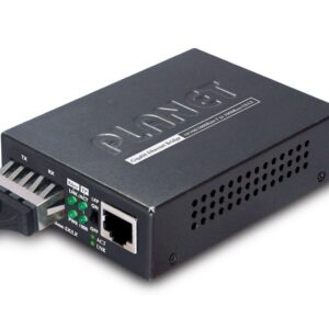 PLANET GT-802 tinklo medijos keitiklis 1000 Mbit/ai 850 nm Juoda - Image 2