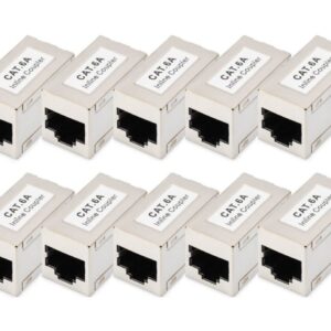 Digitus DN-93905-10 kabelių lizdinio / kištukinio jungčių tipo keitiklis RJ-45 Sidabras - Image 2