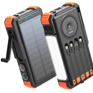 Extralink POWERBANK SOLARNY 20000MAH 20W DYNAMO INDUKCJA LAMPA LATARKA - Image 2