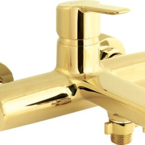 Wall-mounted bathtub mixer