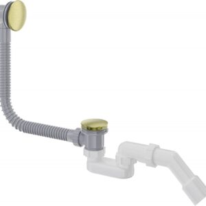 Click-clack bathtub siphon