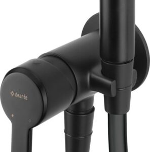 Concealed bidet mixer with bidetta shower head