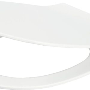 Slim soft-close toilet seat