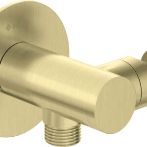 Round angled connector with handset holder - Image 1