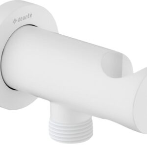 Round angled connector with handset holder - Image 1