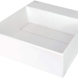 Granite countertop washbasin with a place for a tap - with a grille - Image 1