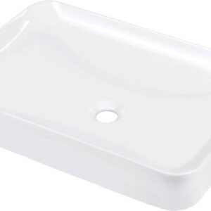 Ceramic countertop washbasin - 60x40 cm