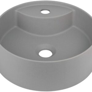 Granite countertop washbasin with space for a tap