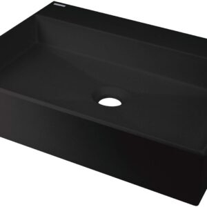Granite countertop washbasin with space for a tap - 500x400 mm