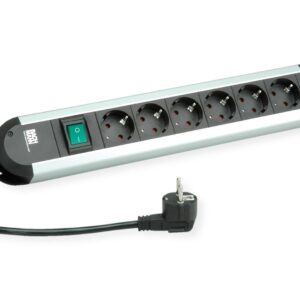 Bachmann PRIMO elektros tinklo ilgintuvas 1,75 m 6 AC išvestis(ys / čių) Juoda, Pilka - Image 2