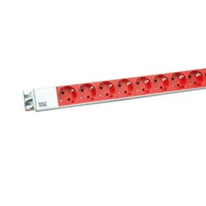 Bachmann 333.936 elektros tinklo ilgintuvas 2 m 9 AC išvestis(ys / čių) Vidaus Pilka, Raudona - Image 2