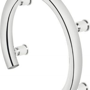 Horseshoe-shaped wall mount