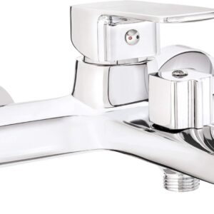 Wall-mounted bathtub mixer
