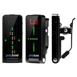 TC Electronic PolyTune Clip Black Tuner gitarowy na klipsie czarny - Image 1