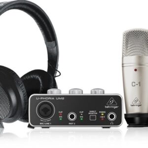Behringer U-PHORIA STUDIO - namų įrašymo rinkinys