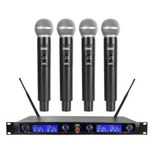 DNA WM4 VOCAL SET Wireless Microphone 4x Broadcast