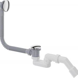 Bath siphon click-clack