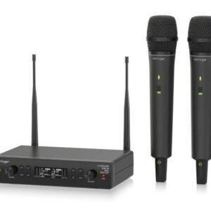 Behringer XTM1-35 DUAL VOCAL SET System bezprzewodowy UHF z 2 mikrofonami bezprzewodowymi