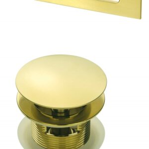 Bathtub accessories set - stopper and overflow