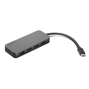 Lenovo 4X90X21427 sąsajos šakotuvas USB 3.2 Gen 2 (3.1 Gen 2) Type-C 20000 Mbit/ai Pilka - Image 3