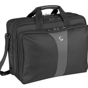 Wenger/SwissGear Legacy 17 knyginio kompiuterio dėklas 43,2 cm (17") Portfelis Juoda, Pilka - Image 2