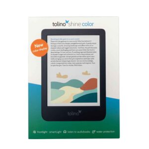 Tolino shine color elektroninių knygų skaityklė Lietimui jautrus ekranas 16 GB „Wi-Fi“ Juoda - Image 2