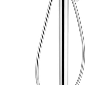 Freestanding bathtub mixer with shower set - Image 1