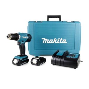 Makita DDF453SYE grąžtas Beraktė 1,8 kg Juoda, Mėlyna - Image 2