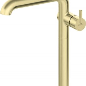 Tall basin mixer with rectangular spout - Image 1