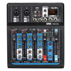 DNA MIX 4 EQ mikser audio USB MP3 Bluetooth analog - Image 1