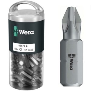 Wera 855/1 Z DIY 100 SiS suktuvo antgalis 100 vnt - Image 2