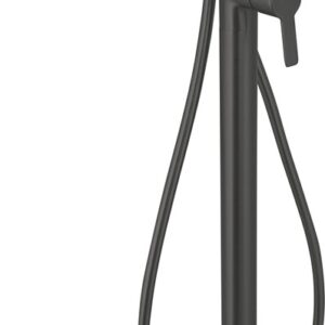 Freestanding bathtub mixer with shower set