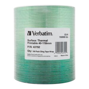 Verbatim 43792 neįrašytas CD diskas CD-R 700 MB 52x 100 vnt - Image 2