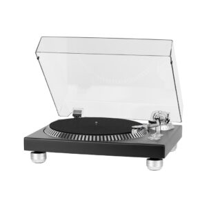 Krüger&Matz TT-602 Garso grotuvas su diržine pavara Juoda - Image 1