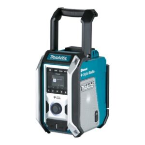 Makita DMR115 radijo imtuvas Darbo vieta Juoda, Mėlyna - Image 2