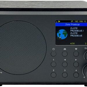 Radio internetowe Ferguson Regent i101 | DAB+ | FM RDS / Akumulator 2000 mAh (Czarne)
