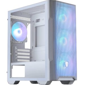 MSI MAG Forge M100R „Midi Tower“ Permatomas, Balta - Image 3