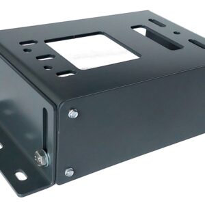 Mounting base 10,5-16cm ZINC PLATED RAL7016 for DEA LIVI, SOMFY ELIXO, BFT DEIMOS, ROGER M30 drives - Image 1